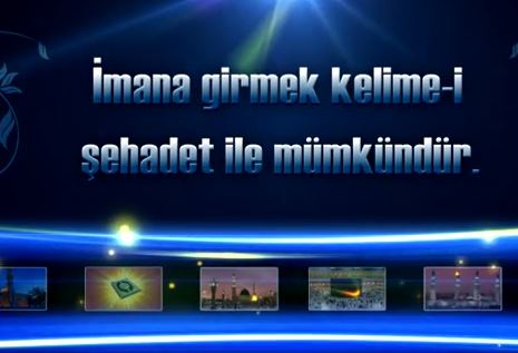 İmana girmek kelime şehadet iledir