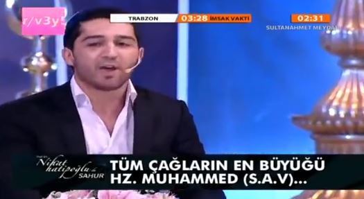 Nihat Hatipoglu ve Oğlu Said Hatipoglu Sahur sohbeti 04 08 2013 Kadir gecesi