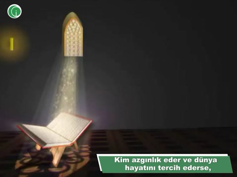 Nefsine uyan Cehennme,Rabbinden korkan Cennete varır...