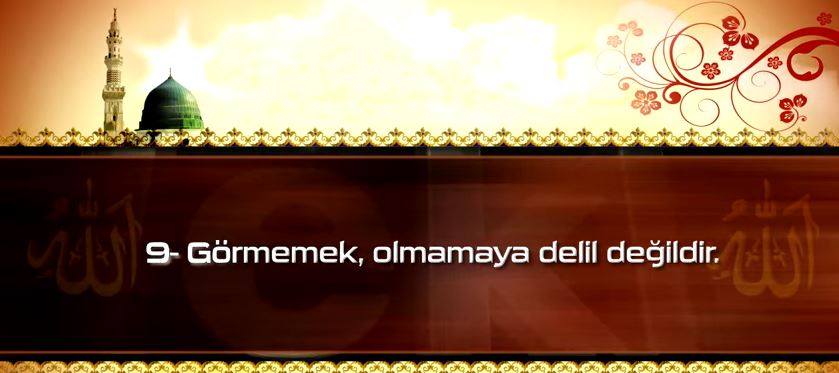 Meleklere İman - 9: Meleklerin Varlığının Delilleri - 9. Bölüm