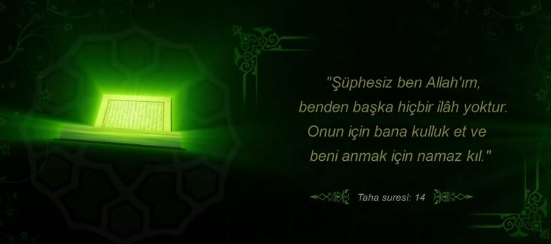 Namaz - 1: Namaz Allah'ın Emridir.