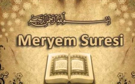 İshak danış - Meryem Suresi