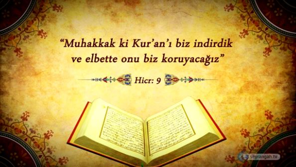 Kuranı Kerimin muhafaza edilmesi