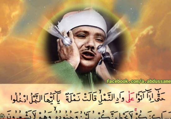 Abdussamed-Neml Suresinden bir kesit