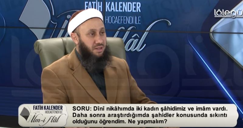 Dini nikahımda iki kadın şahid ve imam vardı. Nikahta şahidler konusunda sıkıntılı yaşar mıyım?